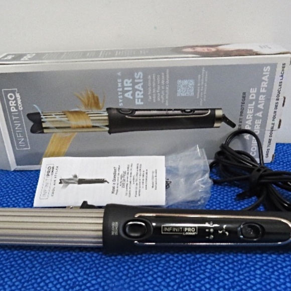 INFINITIPRO BY CONAIR Cool Air Curler, Set and Protect for Ultimate Hair Protect - Picture 2 of 9